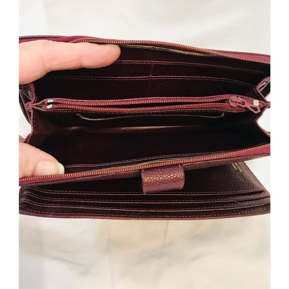 Vintage Wallet, UNISEX, Soft Brown Leather, Passports, Spain, iPhone Wallet, Gra - Picture 6 of 6